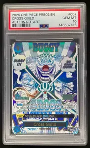 2025 One Piece Premium Best Vol.2 Alt Art Cross Guild #OP09-057