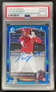 2025 Bowman Chrome Prospect Autographs #CPALR Lucas Ramirez Auto