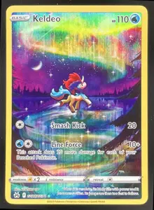 2023 Pokemon Sword & Shield Crown Zenith Galarian Gallery #GG07/GG70 Keldeo