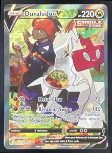 2021 Pokemon Sword & Shield Evolving Skies #198/203 Duraludon V Full Art Ultra
