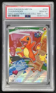 2026 Pokemon MEP Black Star Promos #038 Charmander PSA 10