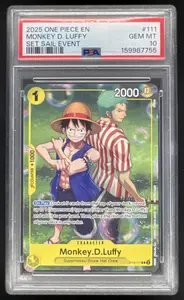 2025 One Piece Legacy Of The Master Monkey D. Luffy #OP12-015 CGC