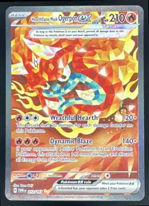 2024 Pokemon Twilight Masquerade #212/167 Hearthflame Mask Ogerpon ex