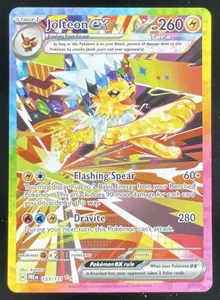 2025 Pokemon Prismatic Evolutions #153/131 Jolteon ex Special Illustration Rare