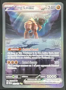 2023 Pokemon Paldea Evolved #263/193 Ting-Lu ex Special Illustration