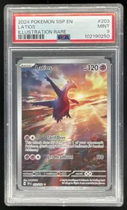 2024 Pokemon Surging Sparks #203/191 Latios PSA 9