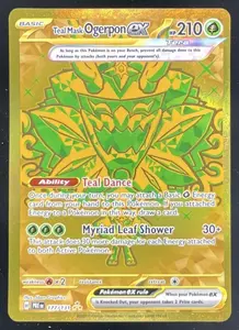 2025 Pokemon Prismatic Evolutions #177/131 Teal Mask Ogerpon ex Special