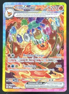 2025 Pokemon Prismatic Evolutions #146/131 Flareon ex Special Illustration Rare