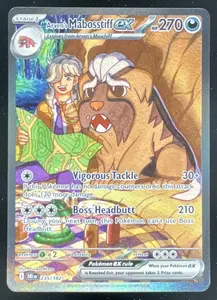 2025 Pokemon Destined Rivals #235/182 Arven's Mabosstiff ex