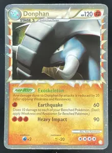 2010 Pokemon HeartGold & SoulSilver #107/123 Donphan