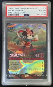 2022 Disney Lorcana Promo D23 Expo Mickey Mouse Brave Little