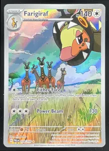 2023 Pokemon Scarlet Violet Paldea Evolved #228/193 Farigiraf Illustration Rare