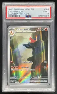 2023 Pokemon SV 151 #169/165 Charmeleon Illustration Rare PSA 9