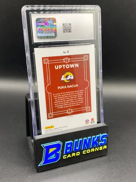 2025 Puka Nacua Uptown Donruss CGC 9