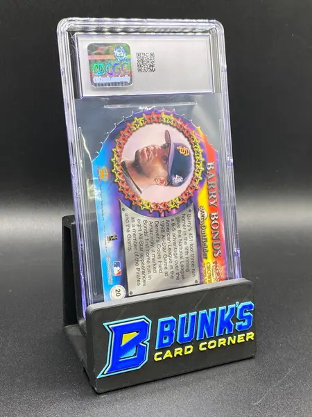 1998 Barry Bonds All Star Die Cuts CGC 9