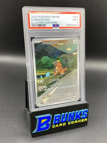 Kangaskhan Illustration Rare Destined Rivals PSA 9