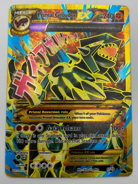 Primal Groudon Ex Ancient Origins MP