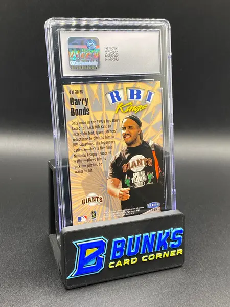 1999 Barry Bonds RBI Kings CGC 9.5 SP