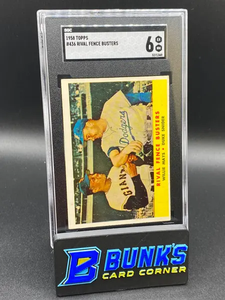 1958 Rival Fence Busters HOF SGC 6