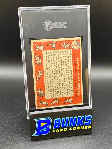 1958 Brave’s Fence Busters SGC 5
