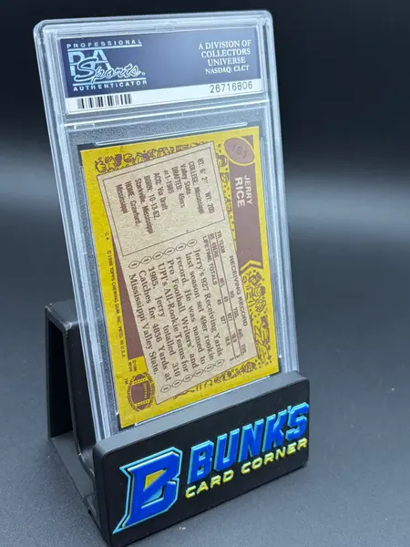 1989 Jerry Rice Topps PSA 5