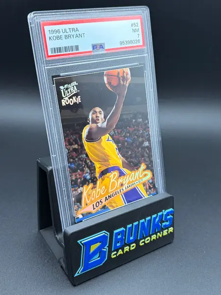 1996 Kobe Bryant Ultra PSA 7 RC