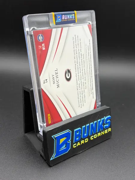 2018 Sony Michel Immaculate Collection Collegiate Jumbo Patch 19/25