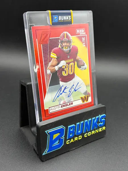 2024 Austin Ekeler Zenith Panini Red Zone Auto 36/49