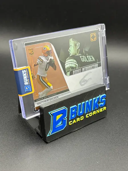 2025 Matthew Golden Photogenic Panini Auto Rookie Introduction