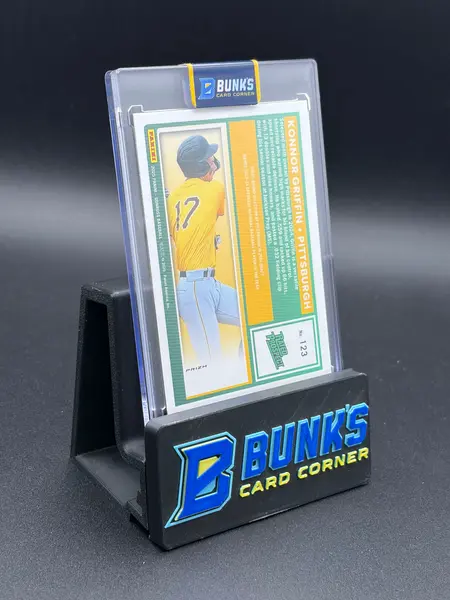 2025 Konnor Griffin Panini Optic Orange Velocity Prospect Rookie