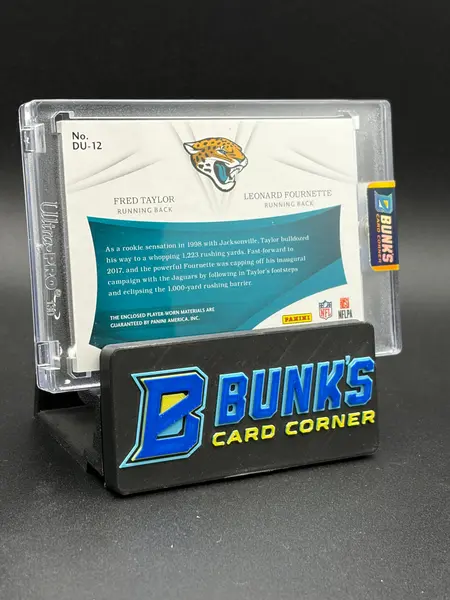 2018 Fred Taylor & Leonard Fournette Immaculate Collection Double Patch 1/49