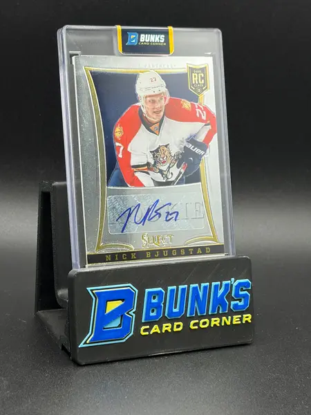 2013-14 Nick Bjugstad Panini Select Silver RC Auto