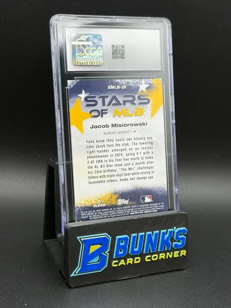 2026 Jacob Misiorowski Stars of MLB CGC 10 RC