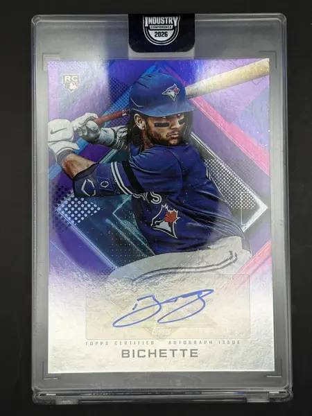 2020 Finest Finest Autographs Gold Refractor #FA-BB Bo Bichette Auto Toronto