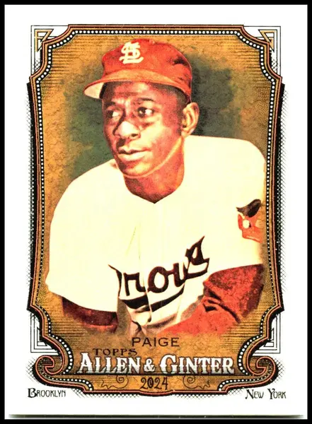 2024 Topps Allen & Ginter #134 Satchel Paige St. Louis Browns