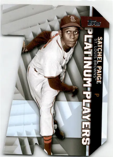 2021 Topps Update Die Cuts #PDC-63 Satchel Paige St. Louis Browns