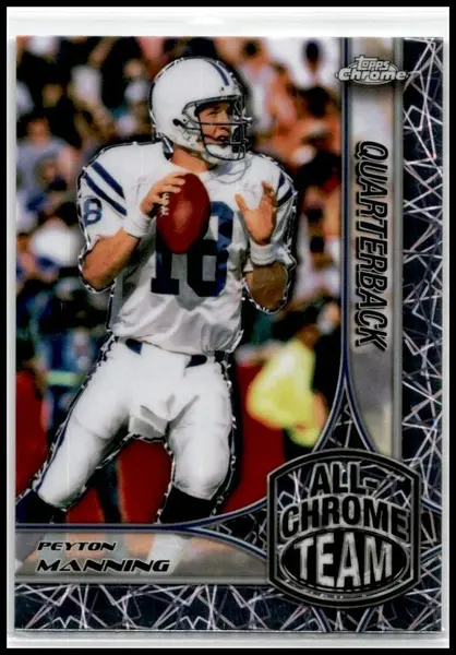 2024 Topps Chrome All Chrome Team Lazer Refractor #ACT-1 Peyton Manning Colts