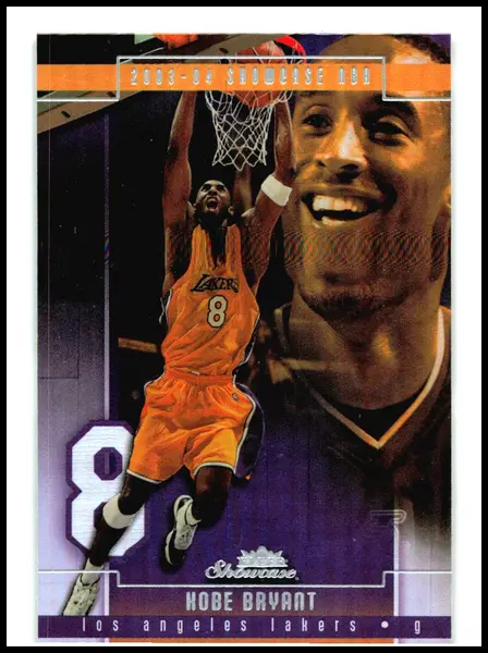2003-04 Fleer Showcase #98 Kobe Bryant Los Angeles Lakers