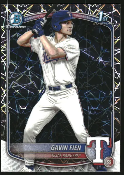 2025 Bowman Chrome Draft Lazer Refractors #BDC15 Gavin Fien