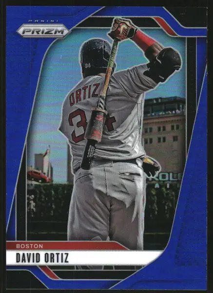 2025 Panini Prizm Prizms Blue #152 David Ortiz /199