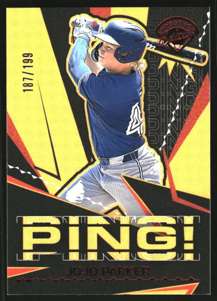 2025 Panini Prospect Edition Ping Red #19 JoJo Parker /199