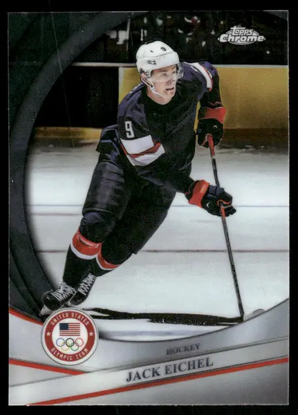 2026 Topps Chrome U.S. Olympic and Paralympic Team Hopefuls #79 Jack Eichel