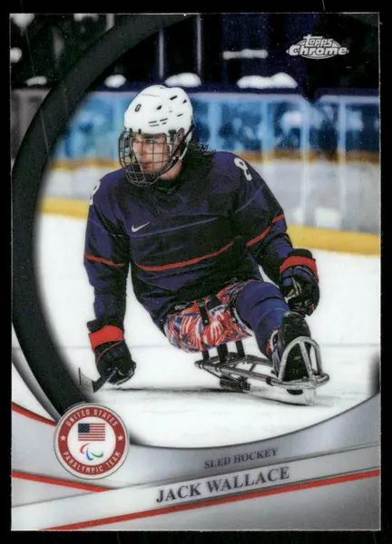 2026 Topps Chrome U.S. Olympic and Paralympic Team Hopefuls #146 Jack Wallace