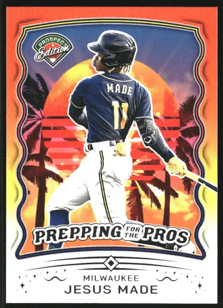 2025 Panini Prospect Edition Prepping for the Pros #5 Jesus Made