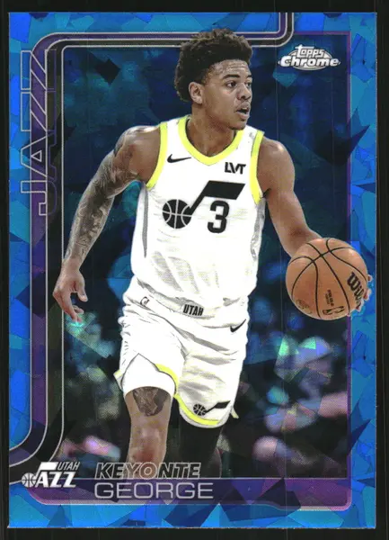 2025-26 Topps Chrome Sapphire #235 Keyonte George