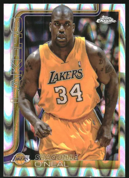 2025-26 Topps Chrome RayWave Refractors #242 Shaquille O'Neal
