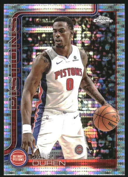 2025-26 Topps Chrome Pulsar Refractors #57 Jalen Duren