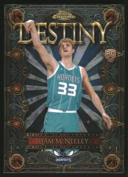 2025-26 Topps Chrome Destiny Refractors #D22 Liam McNeeley