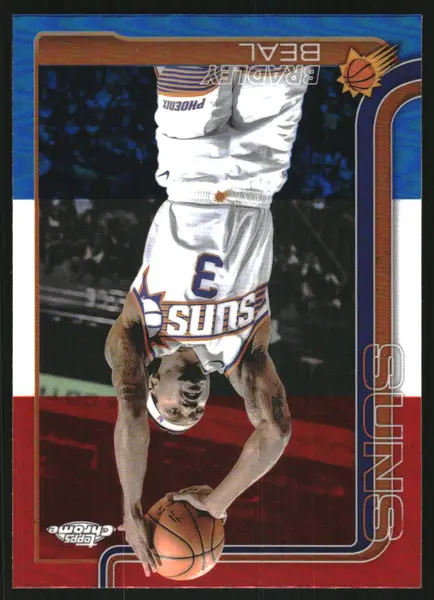 2025-26 Topps Chrome Red White and Blue Refractors #194 Bradley Beal