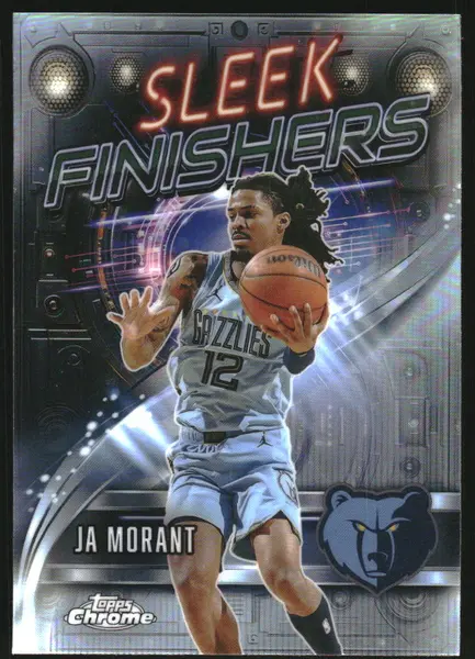 2025-26 Topps Chrome Sleek Finishers Refractors #SF2 Ja Morant